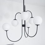 Gooseneck Ceiling Fixture Lighting Lobby