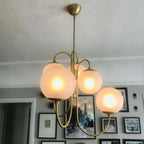 Gooseneck Ceiling Fixture Lighting Lobby