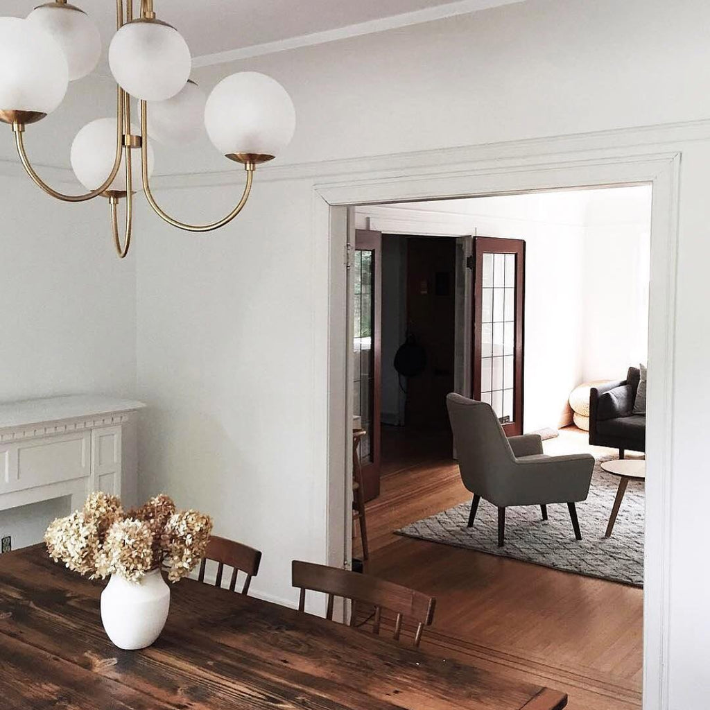 Gooseneck Ceiling Fixture Lighting Lobby