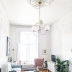Gooseneck Ceiling Fixture Lighting Lobby