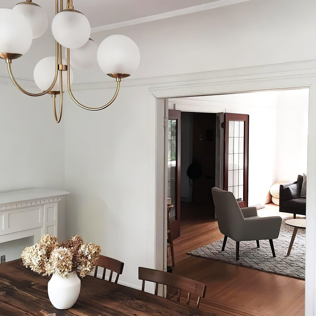 Gooseneck Ceiling Fixture Lighting Lobby