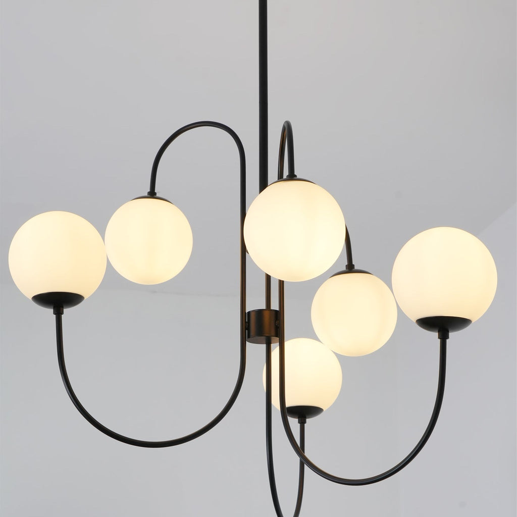 Gooseneck Ceiling Fixture Lighting Lobby