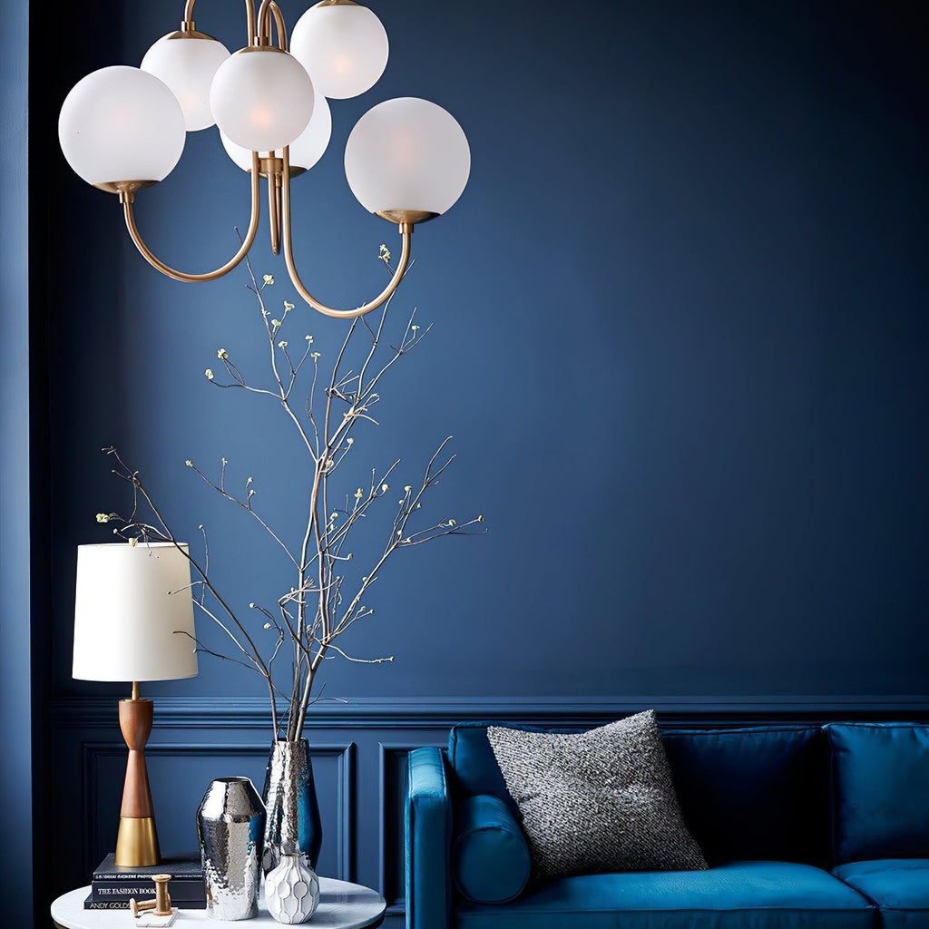 Gooseneck Ceiling Fixture Lighting Lobby