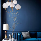 Gooseneck Ceiling Fixture Lighting Lobby