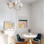 Gooseneck Ceiling Fixture Lighting Lobby
