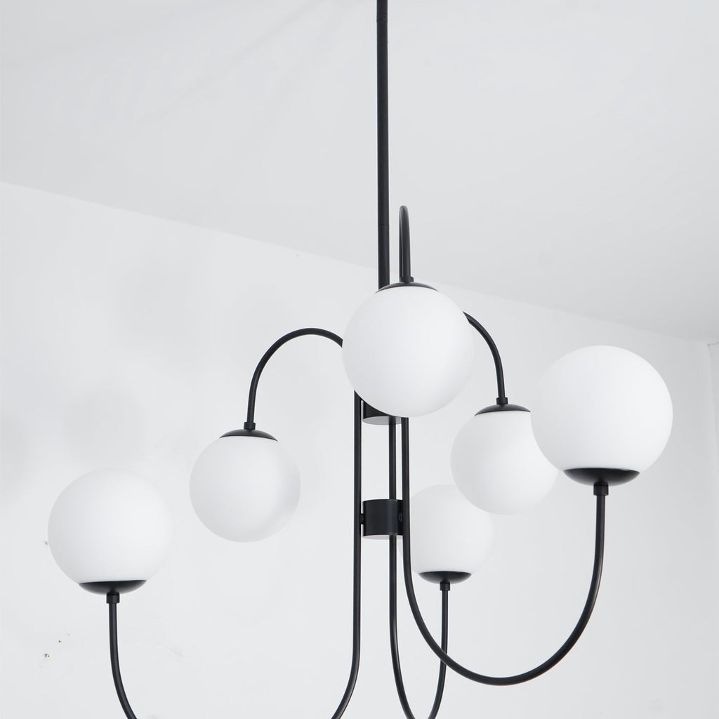Gooseneck Ceiling Fixture Lighting Lobby