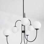 Gooseneck Ceiling Fixture Lighting Lobby