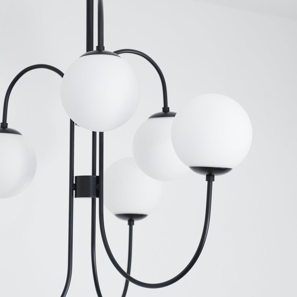 Gooseneck Ceiling Fixture Lighting Lobby