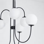 Gooseneck Ceiling Fixture Lighting Lobby