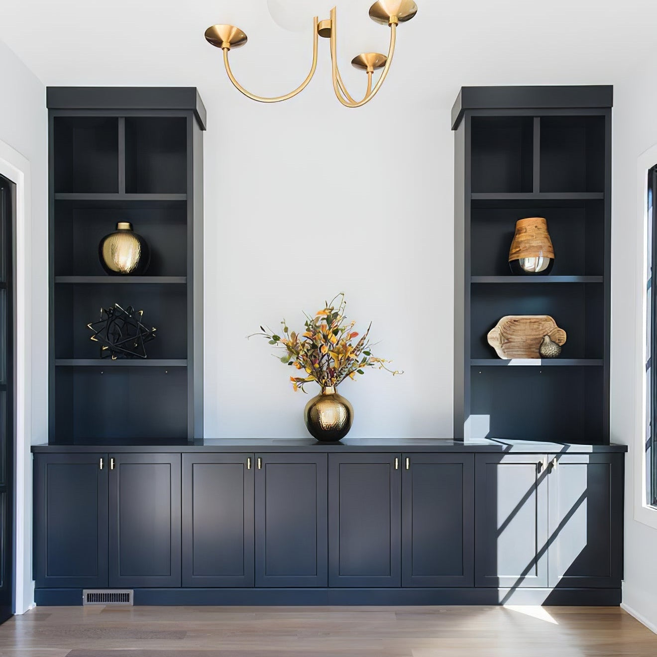 Gooseneck Ceiling Fixture Lighting Lobby