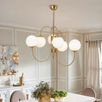 Gooseneck Ceiling Fixture Lighting Lobby