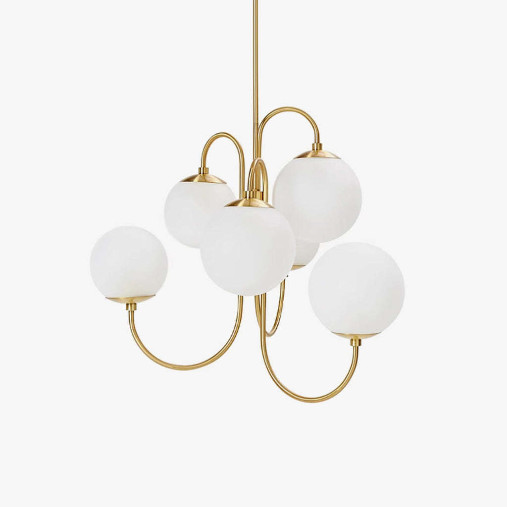 Gooseneck Ceiling Fixture Lighting Lobby
