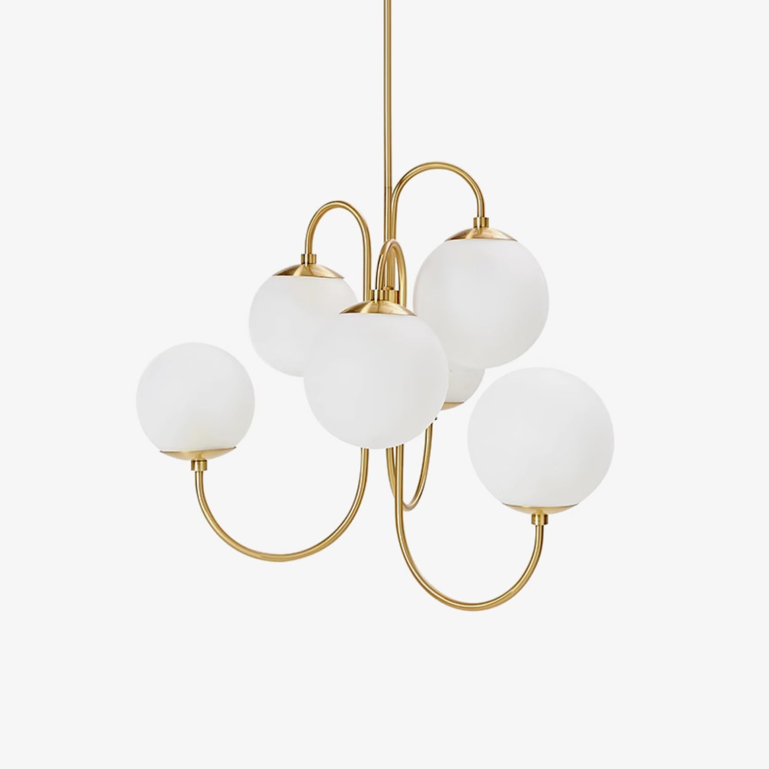 Gooseneck Ceiling Fixture Lighting Lobby