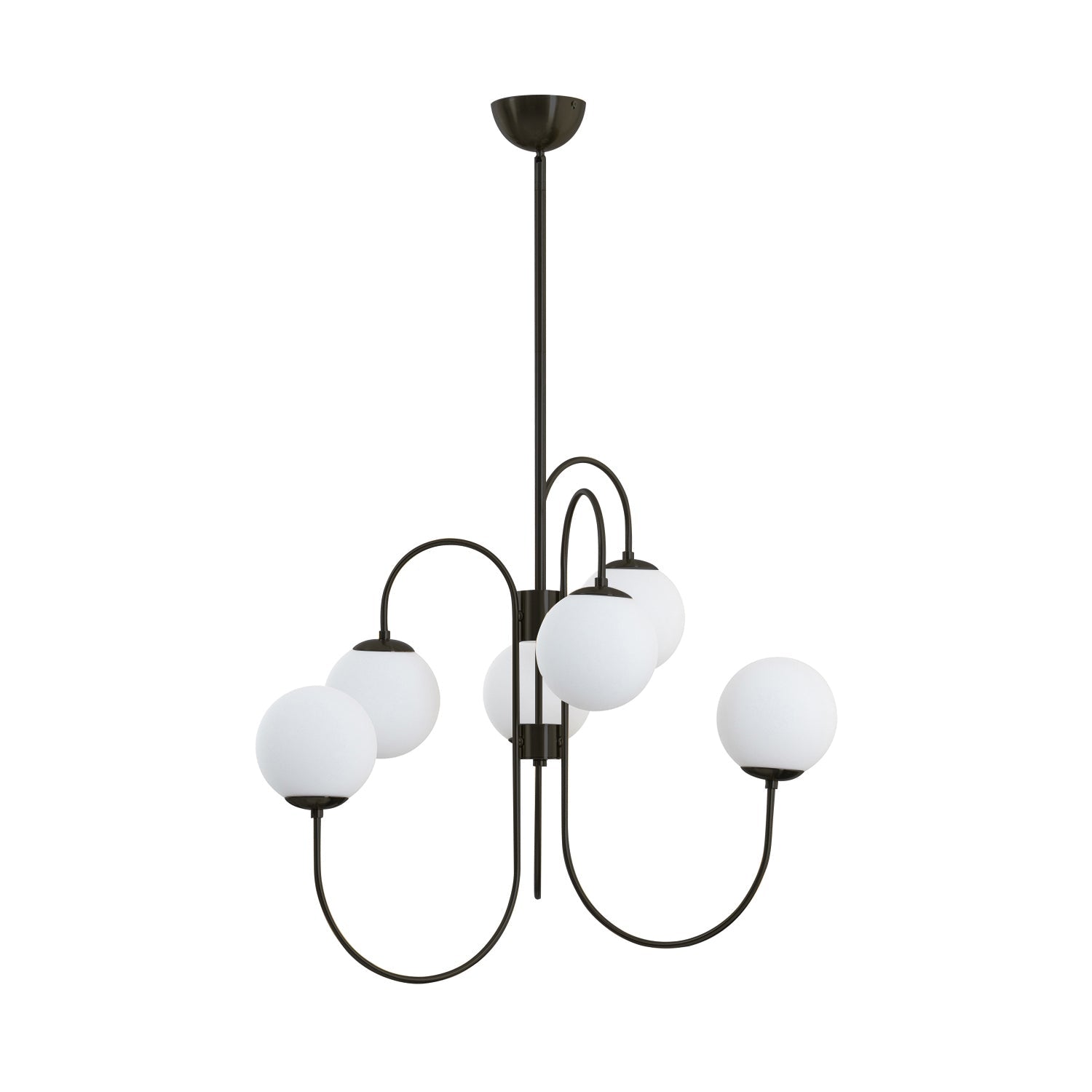Gooseneck Ceiling Fixture Lighting Lobby