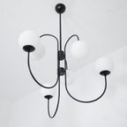 Gooseneck Ceiling Fixture Lighting Lobby
