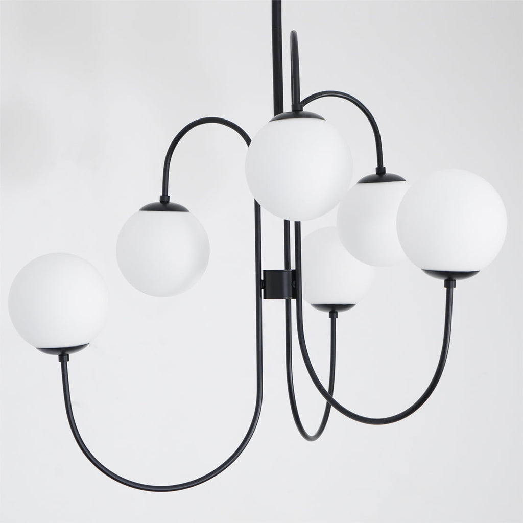 Gooseneck Ceiling Fixture Lighting Lobby