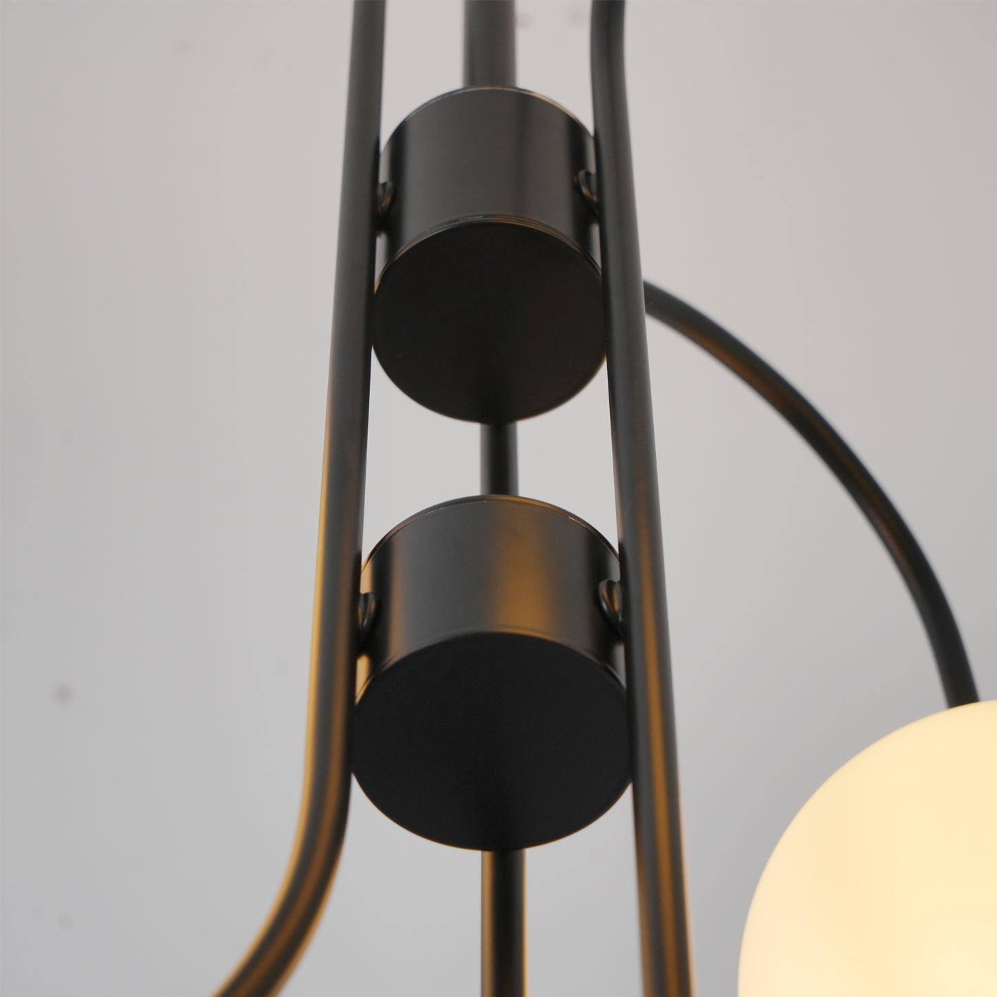 Gooseneck Ceiling Fixture Lighting Lobby