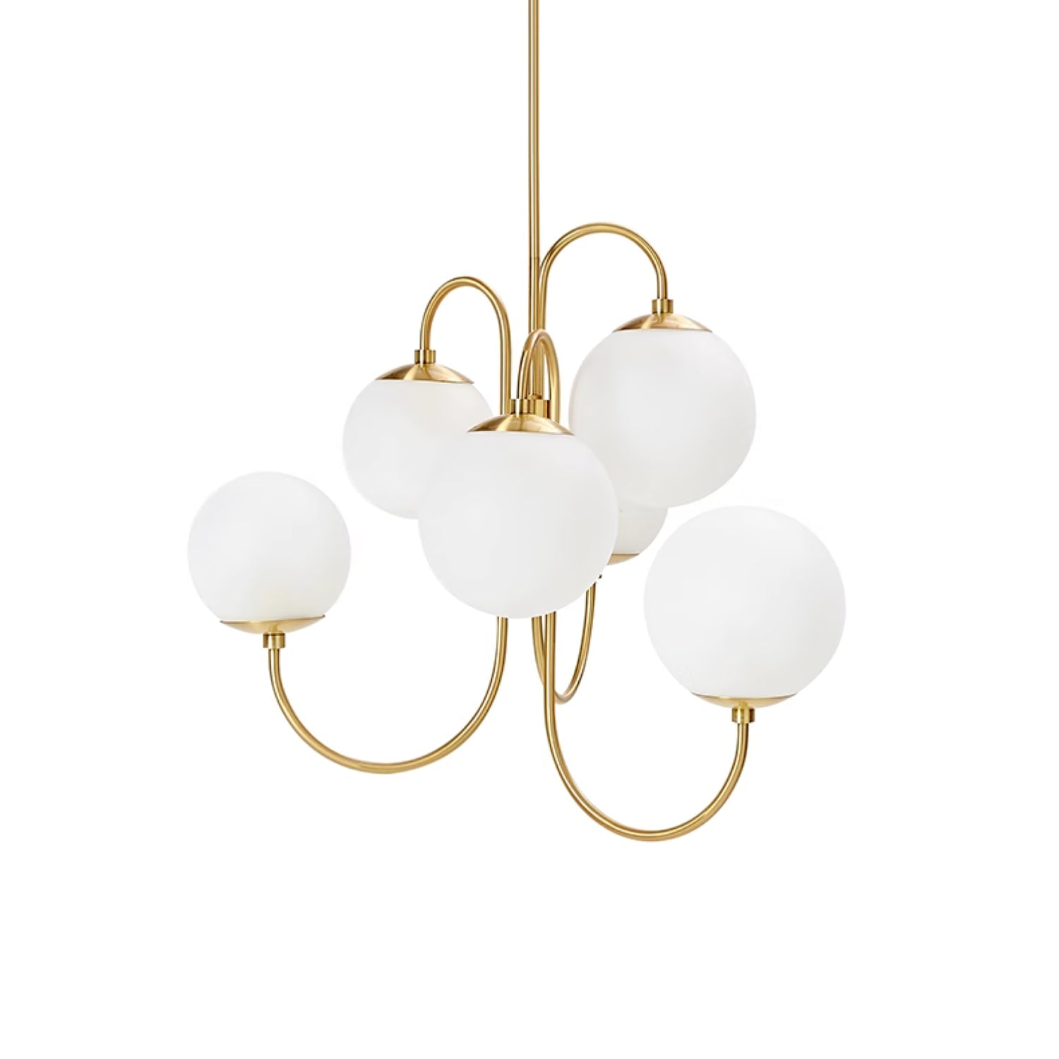Gooseneck Ceiling Fixture Lighting Lobby