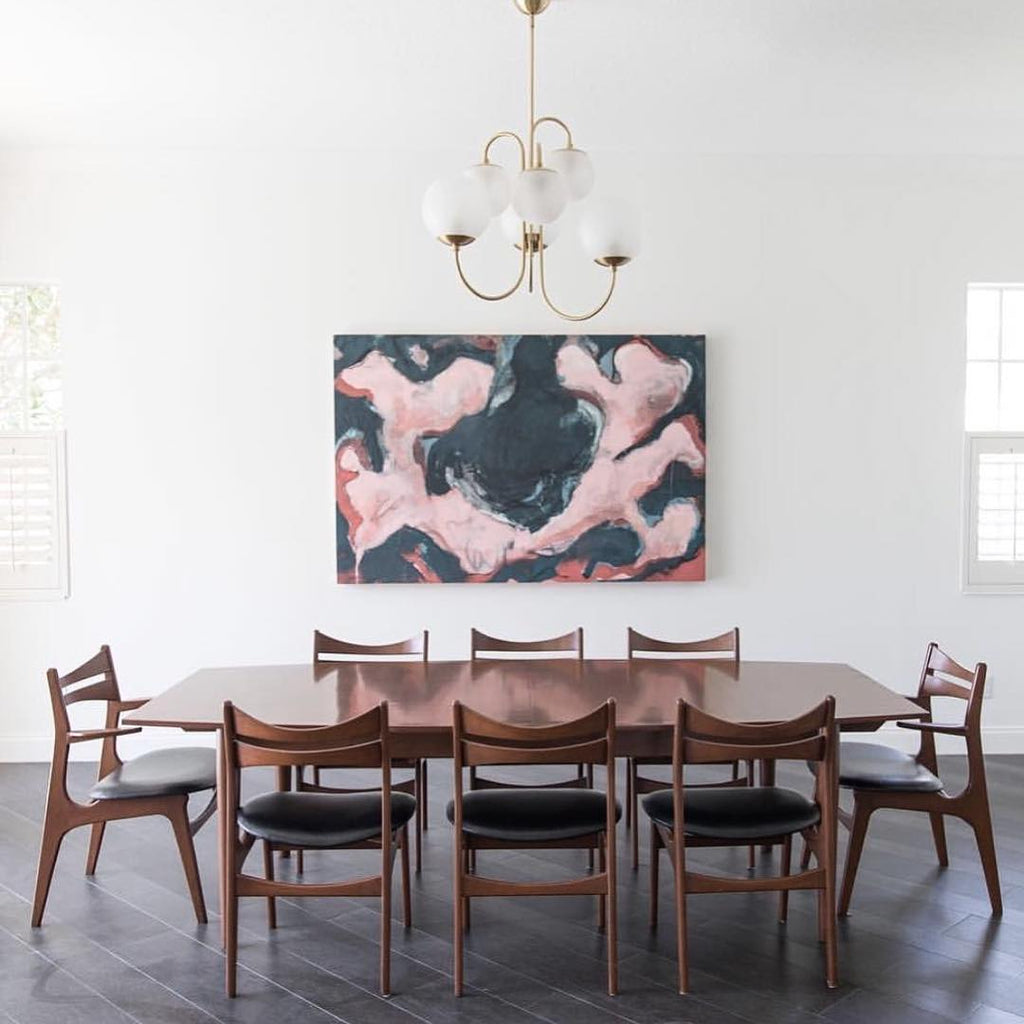 Gooseneck Ceiling Fixture Lighting Lobby