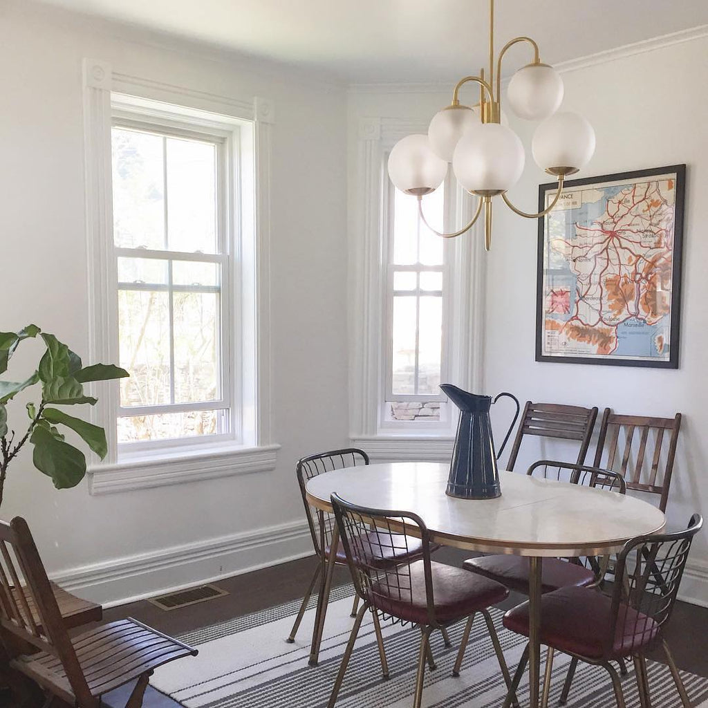 Gooseneck Ceiling Fixture Lighting Lobby