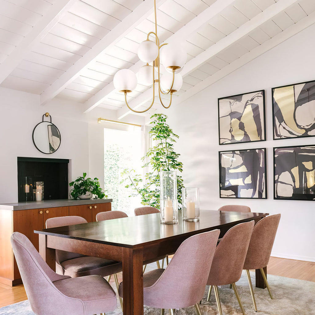 Gooseneck Ceiling Fixture Lighting Lobby