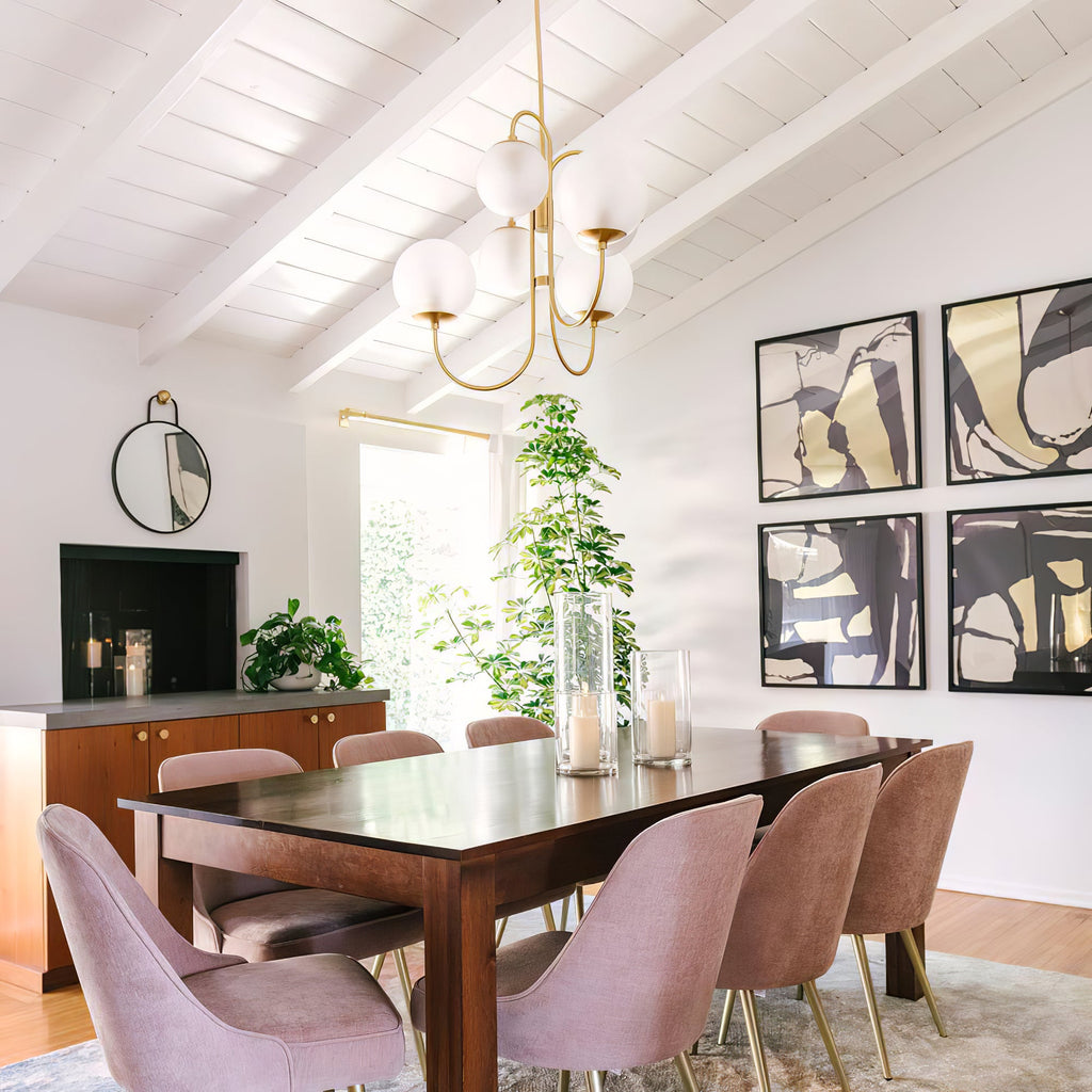 Gooseneck Ceiling Fixture Lighting Lobby
