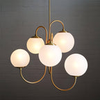 Gooseneck Ceiling Fixture Lighting Lobby