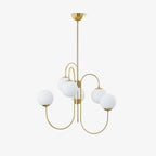 Gooseneck Ceiling Fixture Lighting Lobby