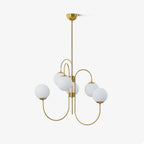 Gooseneck Ceiling Fixture Lighting Lobby