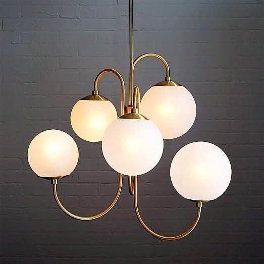 Gooseneck Ceiling Fixture Lighting Lobby