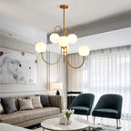 Gooseneck Ceiling Fixture Lighting Lobby
