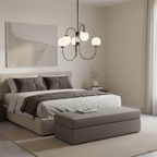 Gooseneck Ceiling Fixture Lighting Lobby