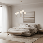Gooseneck Ceiling Fixture Lighting Lobby