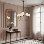 Gooseneck Ceiling Fixture Lighting Lobby