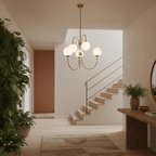 Gooseneck Ceiling Fixture Lighting Lobby