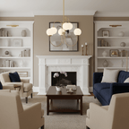 Gooseneck Ceiling Fixture Lighting Lobby