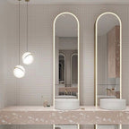 Half-Moon Ceiling Suspension Lighting Lobby