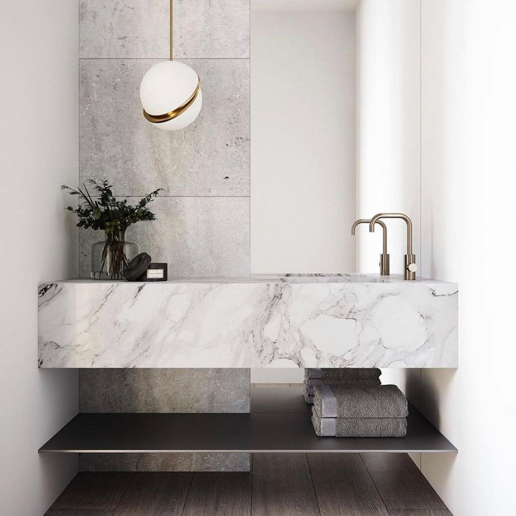 Half-Moon Ceiling Suspension Lighting Lobby
