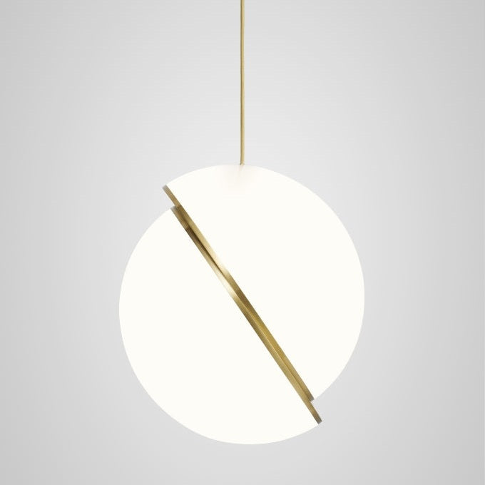 Half-Moon Ceiling Suspension Lighting Lobby