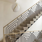 Half-Moon Ceiling Suspension Lighting Lobby