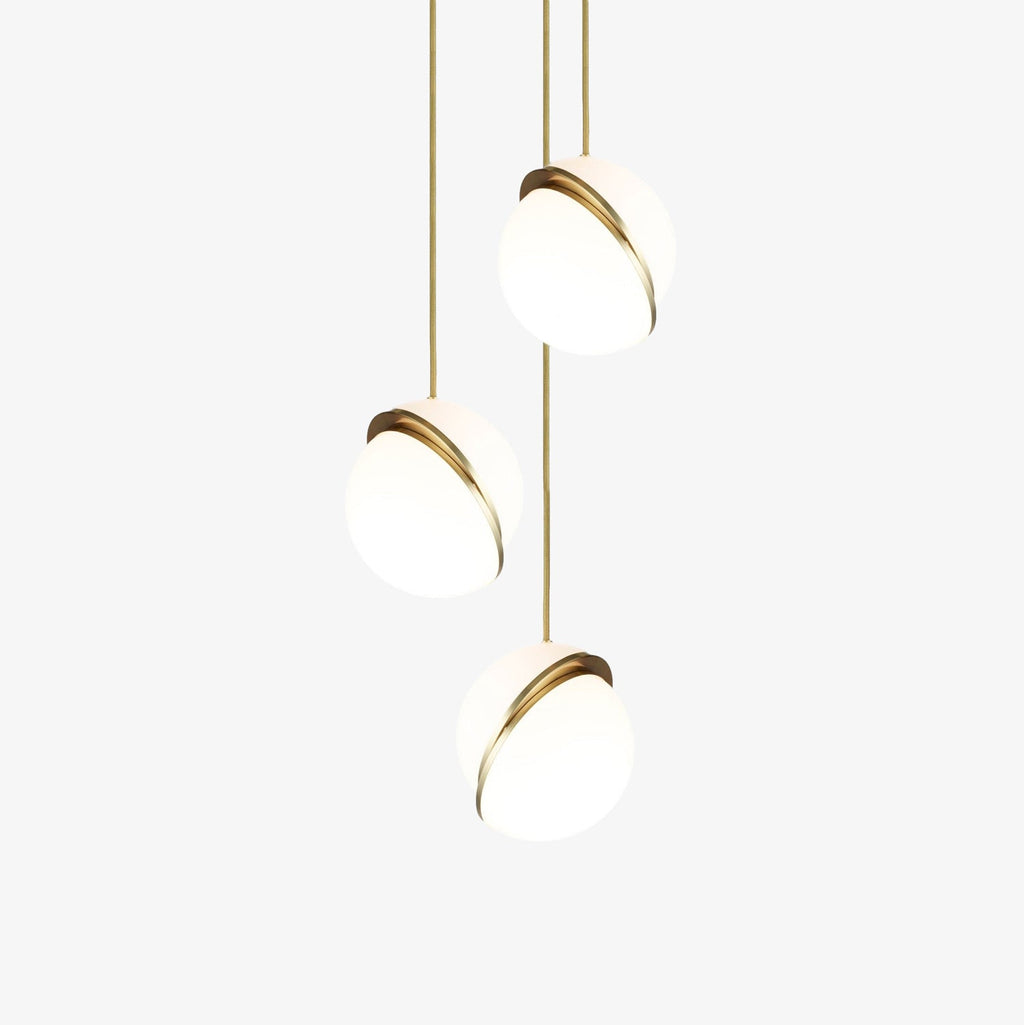 Half-Moon Ceiling Suspension Lighting Lobby