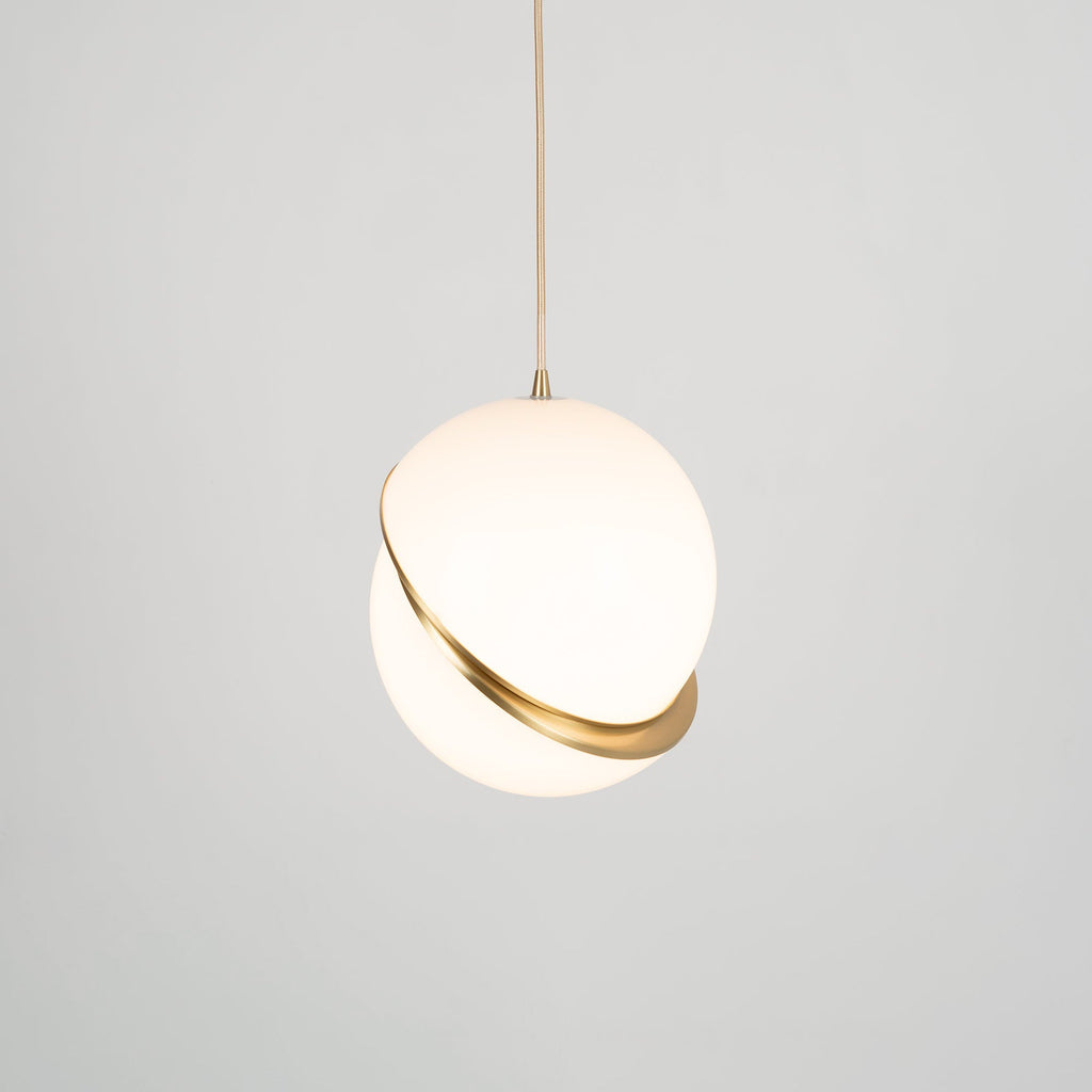 Half-Moon Ceiling Suspension Lighting Lobby