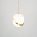 Half-Moon Ceiling Suspension Lighting Lobby