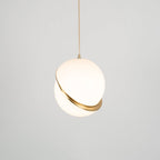 Half-Moon Ceiling Suspension Lighting Lobby