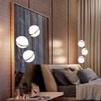 Half-Moon Ceiling Suspension Lighting Lobby