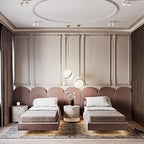 Half-Moon Ceiling Suspension Lighting Lobby