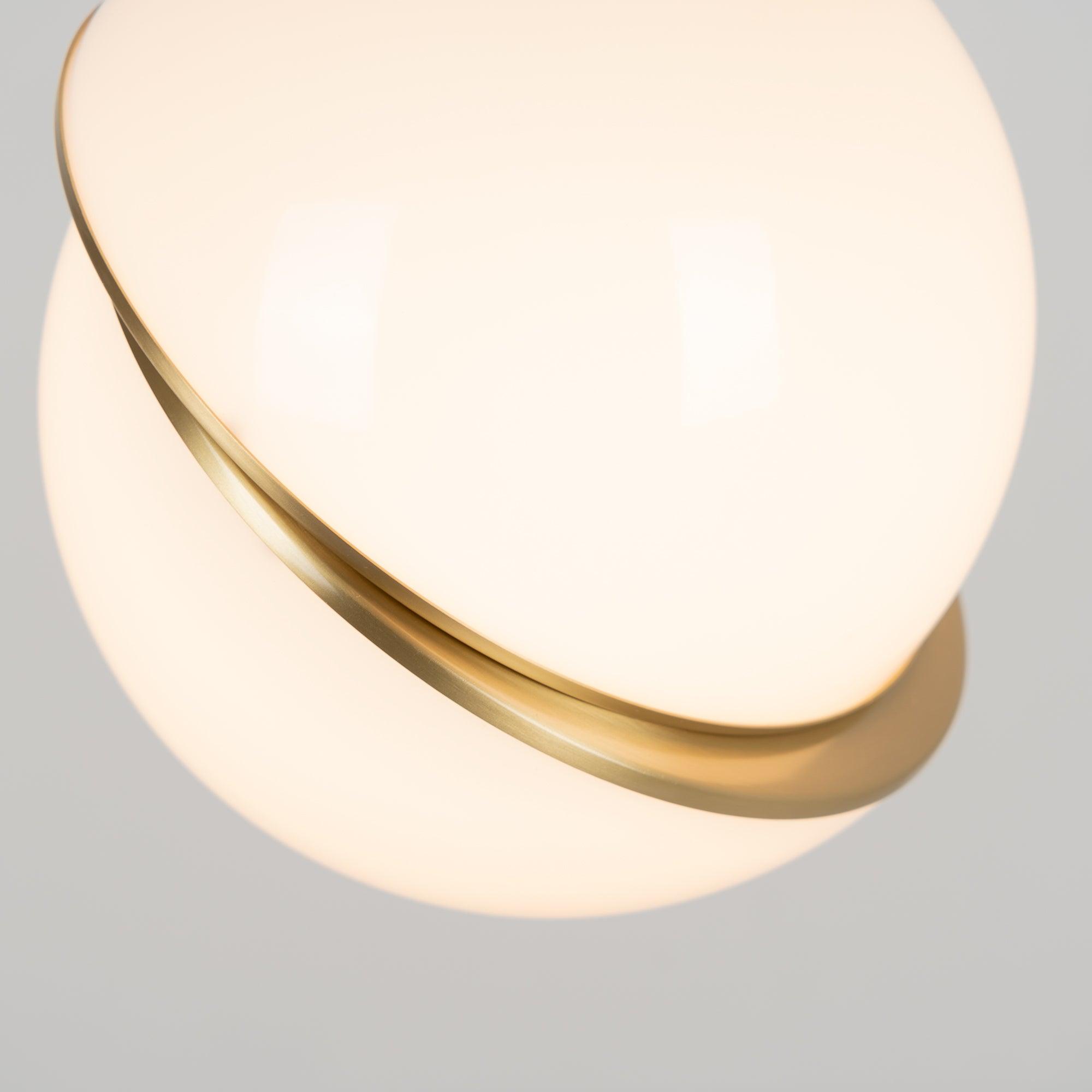 Half-Moon Ceiling Suspension Lighting Lobby