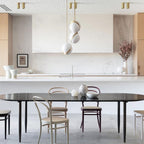Half-Moon Ceiling Suspension Lighting Lobby