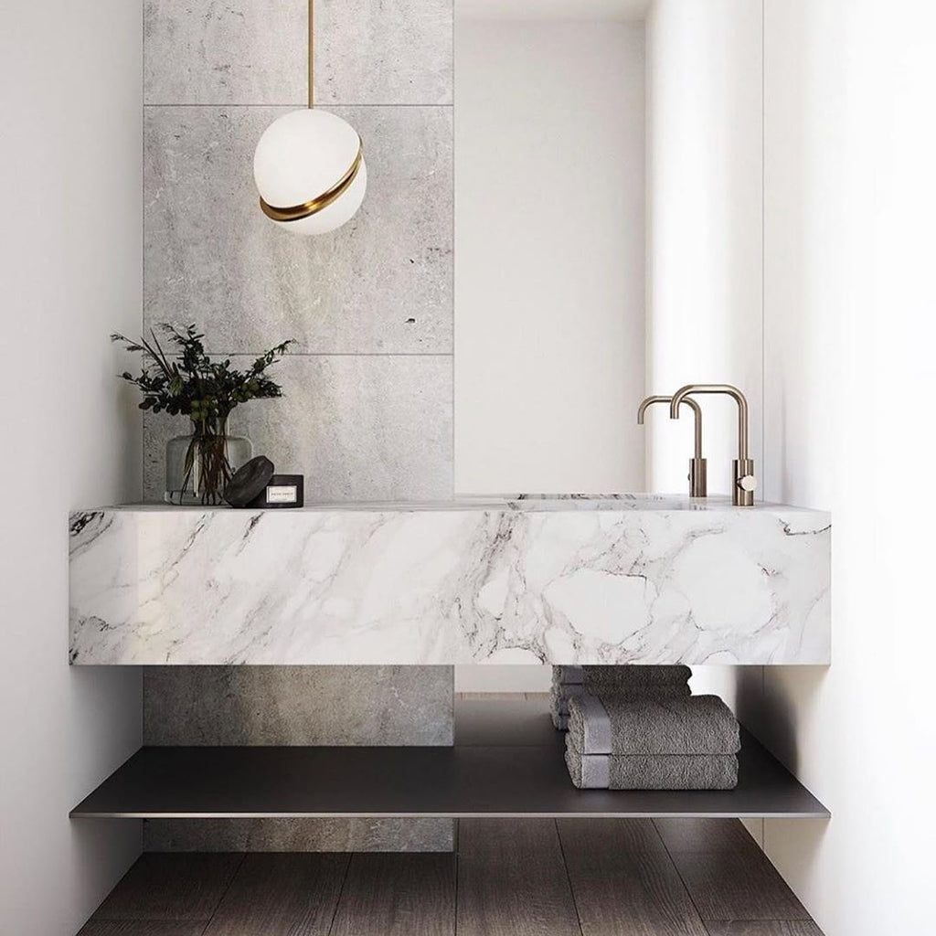 Half-Moon Ceiling Suspension Lighting Lobby