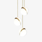 Half-Moon Ceiling Suspension Lighting Lobby